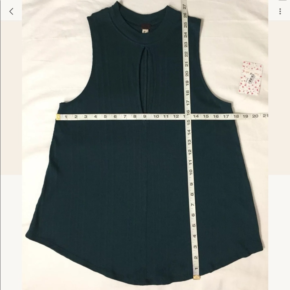❌SOLD❌New Free People Small Teal Green Key Hole - Picture 6 of 8
